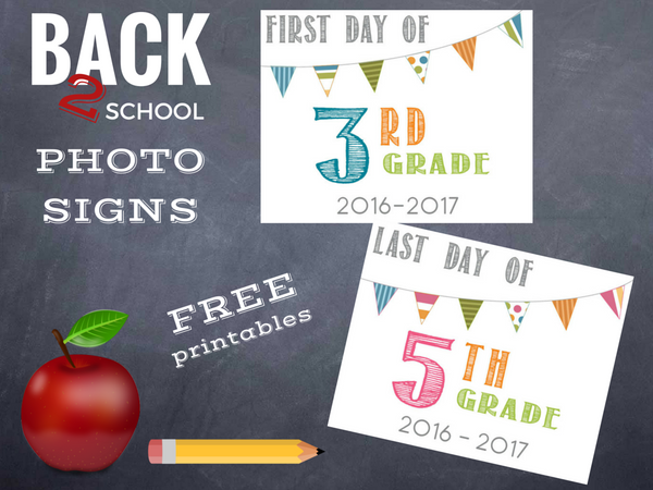 last day of school free photo printable