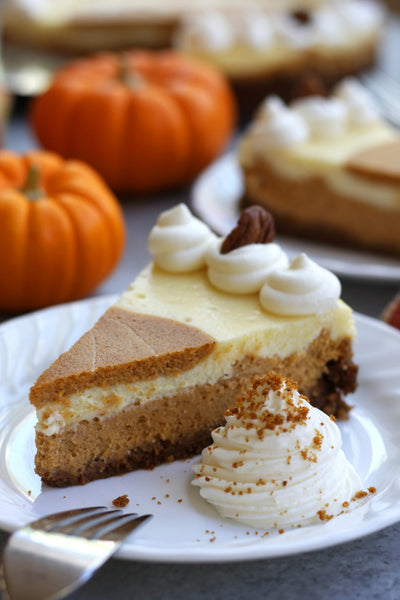 Layered Pumpkin Cheesecake 