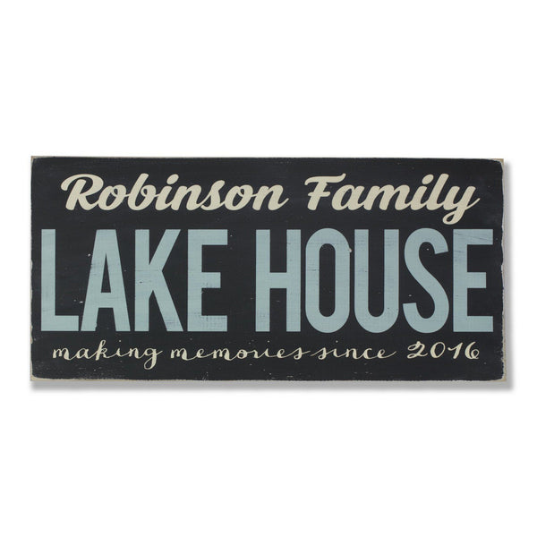 Lake House Wood Sign by Primivite by Kathy  #15634