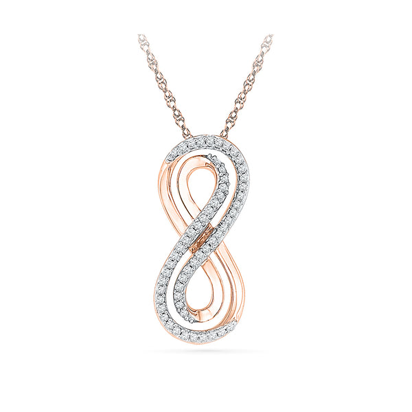 Fiesta Diamond Infinity Pendant