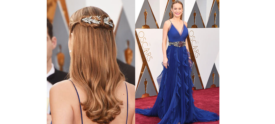 Brie Larson- top jewellery at the 2016 Oscars