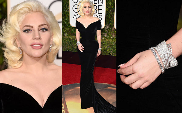Top 10 pieces of jewellery at the Golden Globes 2016- Lady Gaga