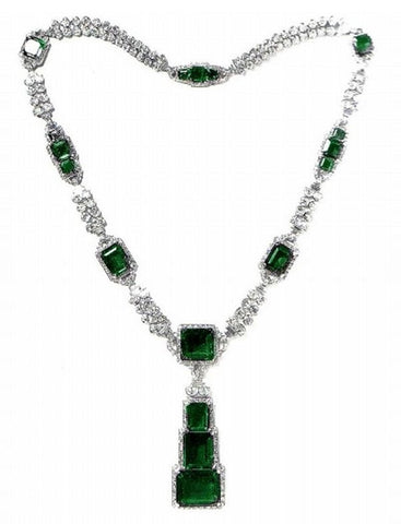 Emerald necklace of the Maharajah of Nawanagar 