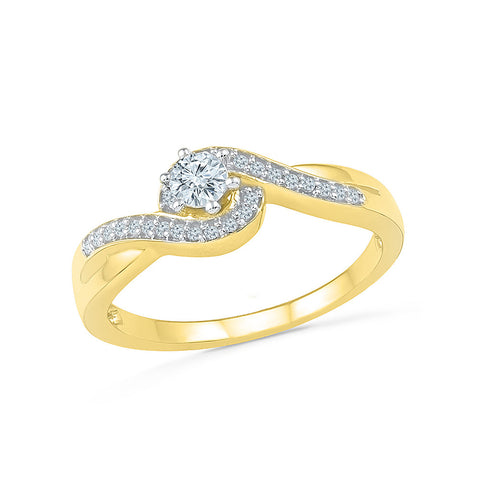 Diamond rings for engagement with price