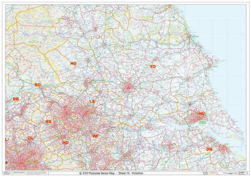 Leeds Postcode Maps For The Ls Postcode Area Map Logic 0363