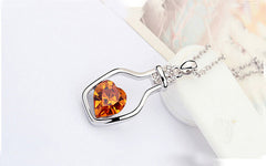 Ladies Love Drift Bottles Pendant Necklace