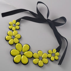 Short Statement Choker Necklace