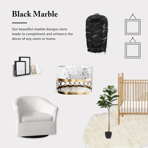 Dockatot Black Marble design ideas