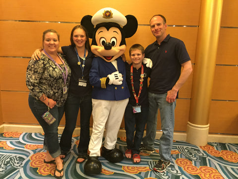 Family Picture Disney Cruise Line Magic