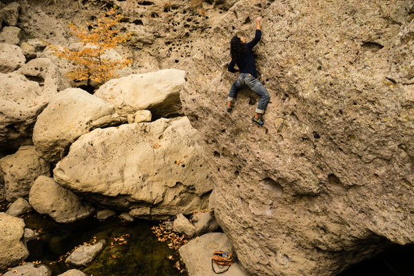 Norman Montes Climbing Malibu