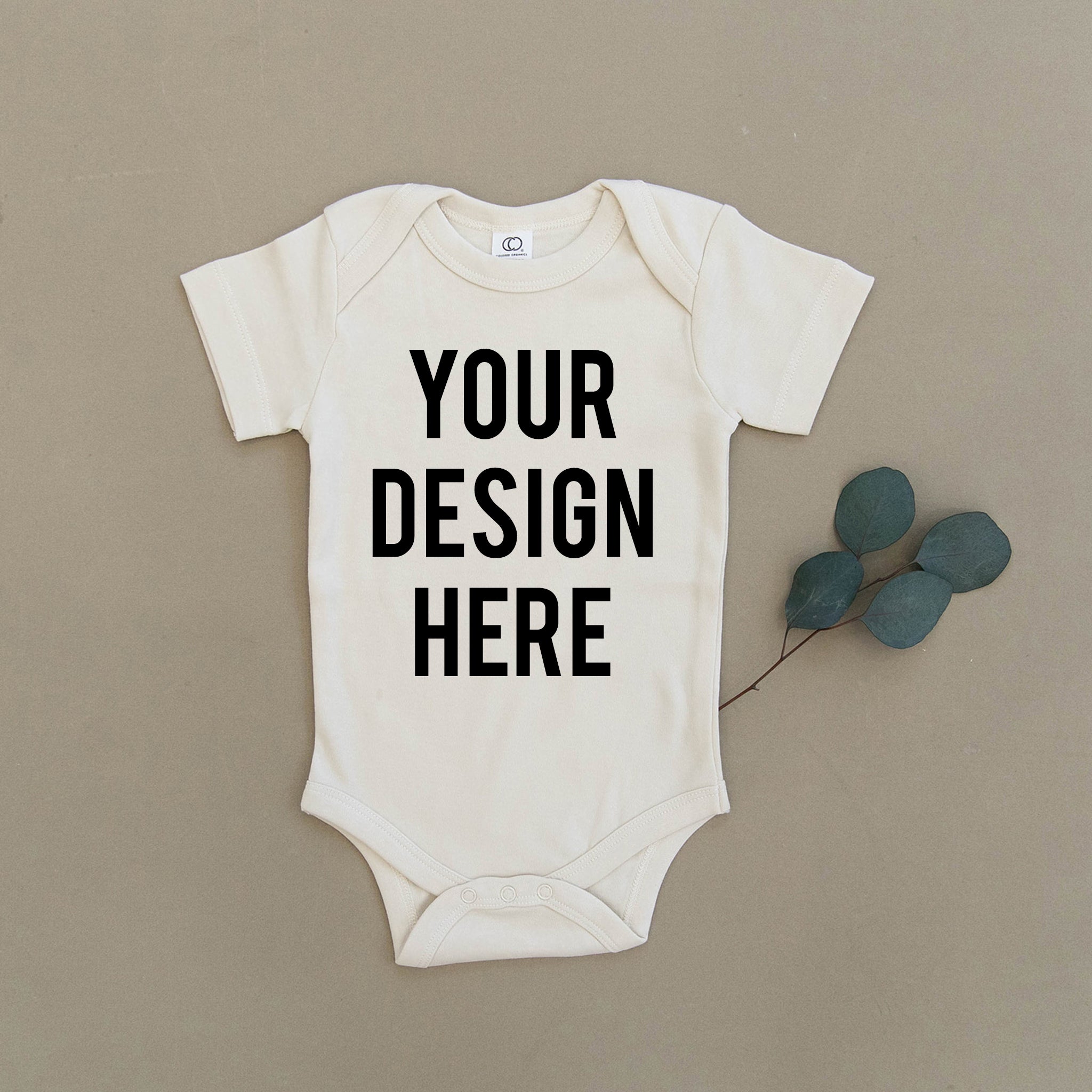 Begin behang pijnlijk Custom Design Organic Baby Onesie® – Urban Baby Co.