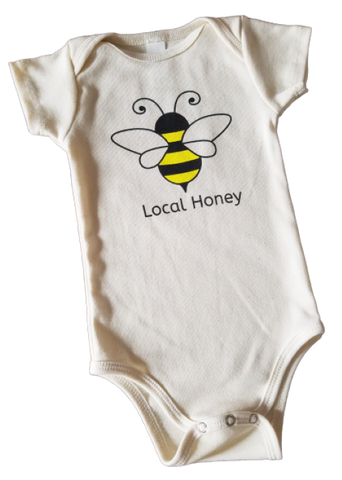 Honey organic baby romper