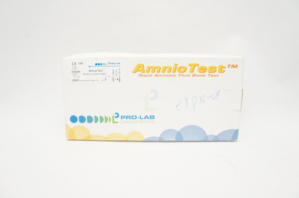 Pro-Lab PL.901-20 AmnioTest Nitrazine Yellow Swabs (x) - Box of 20