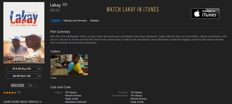 Watch Lakay in iTunes