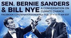 Bill Nye & Bernie Sanders Climate Talks | Radio Waves