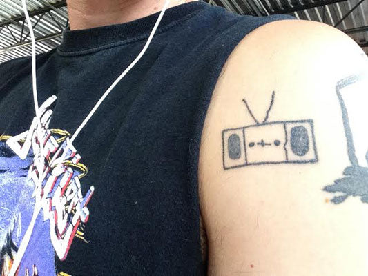 Matt Dutto Two Dollar Radio tattoo club