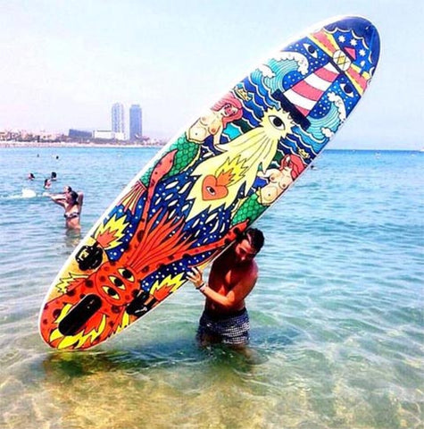 surfboard design by Ricardo Cavolo