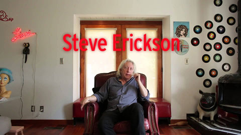 Steve Erickson, author of Shadowbahn