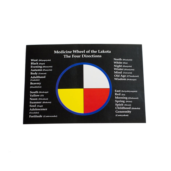 Medicine Wheel Card Beaded Dreams