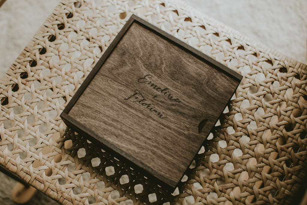 wooden box for prints