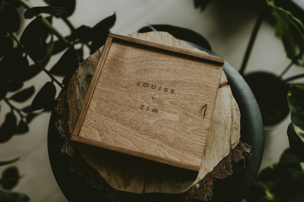 wooden box for 4x6 prints