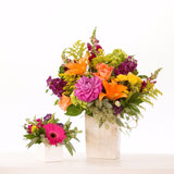 Vase Arrangement in a Bright & Colourful Colour Palette