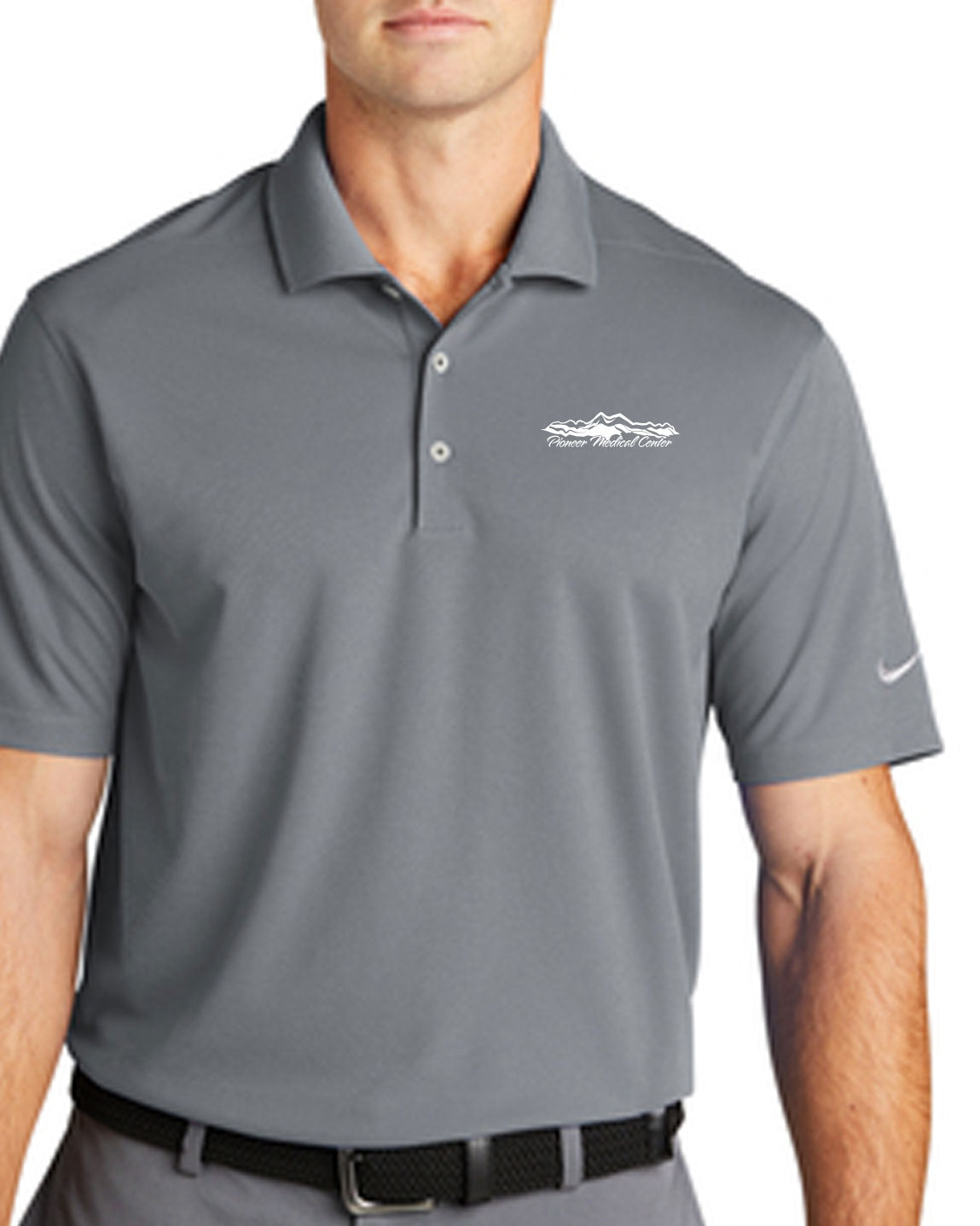 Cool Grey Dri-FIT Micro Pique 2.0 Polo – Gusts Timber