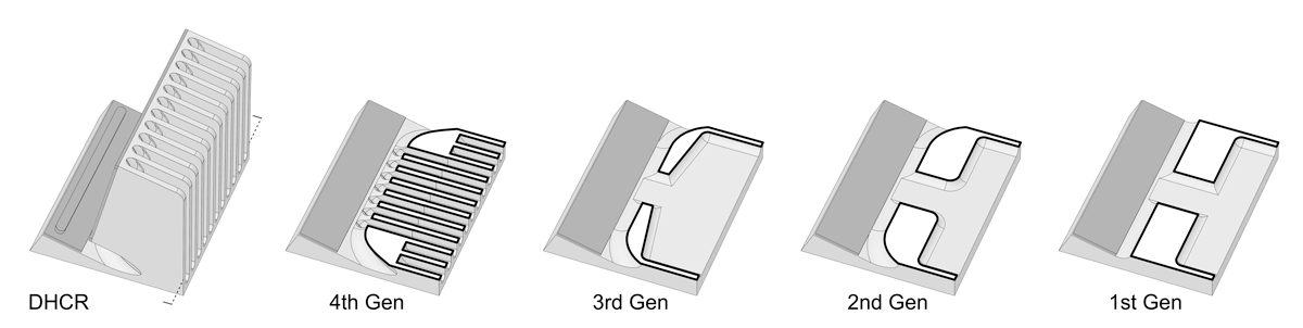 SVALT Cooling Dock model DHCR 4th generation with horizontal section diagram