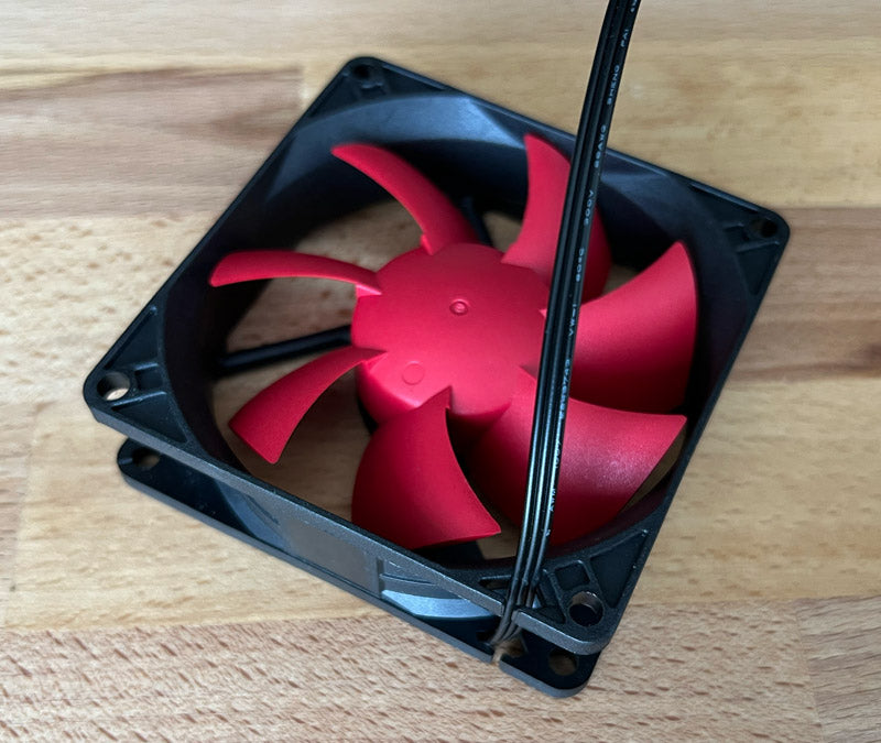 Cooling Dock DHCx fan installation guide photo