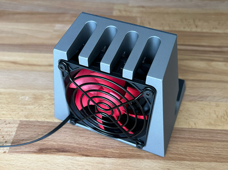 Cooling Dock DHCx fan installation guide photo