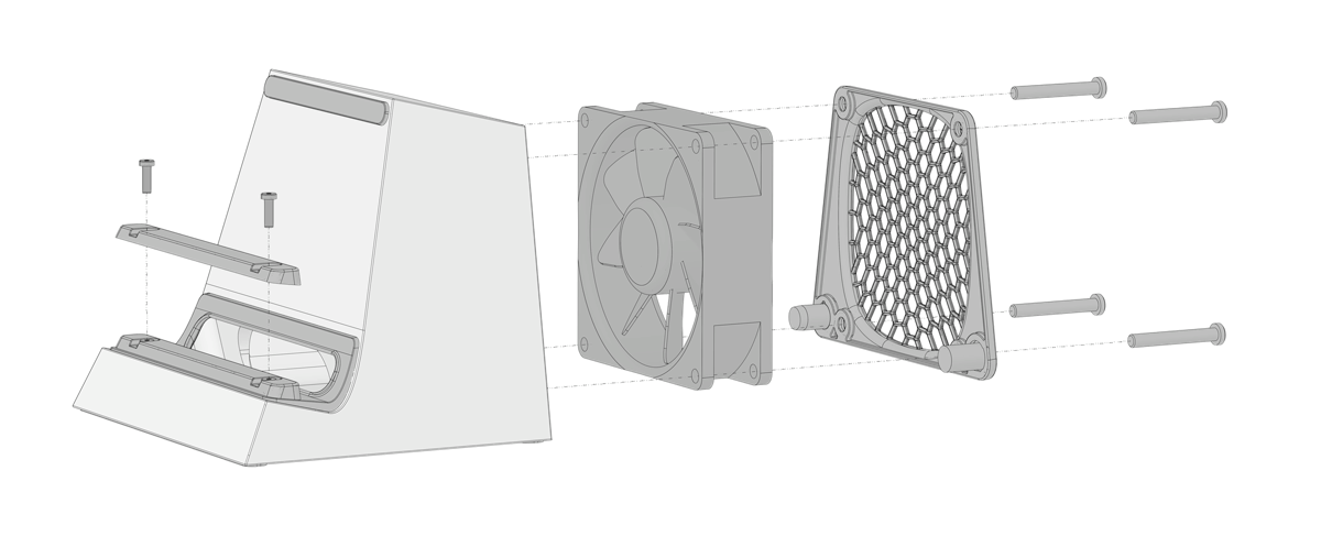 SVALT Cooling Dock model DLx specs diagram