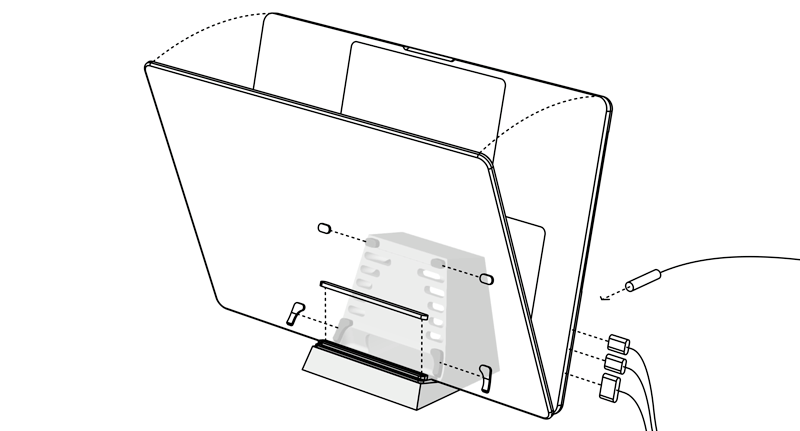 SVALT Cooling Dock Dx with MacBook Pro 16-inch workstation setup