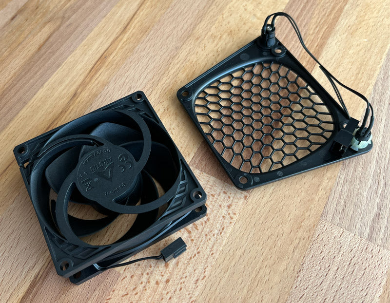 Cooling Dock Dx and DLx cooling unit and fan installation guide photo