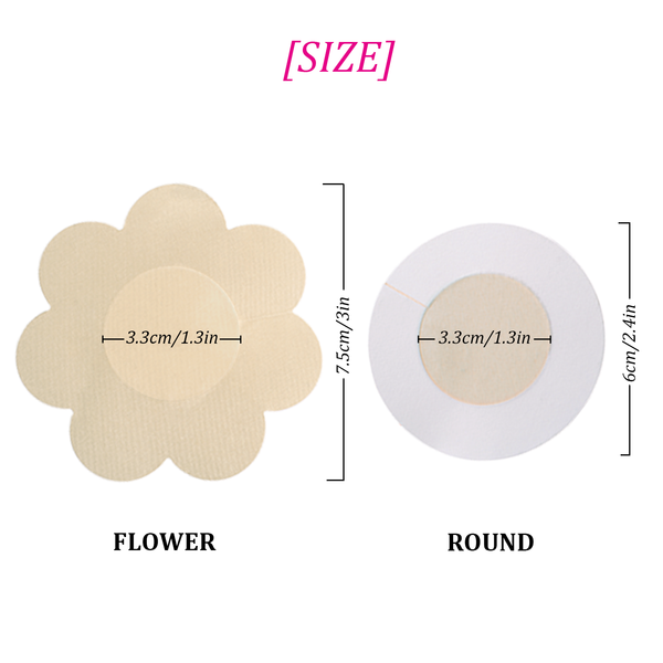 10 Pairs Satin Pasties Women Sexy Pasties Disposable Nipple Coversflo Daisyformals Bridesmaid 