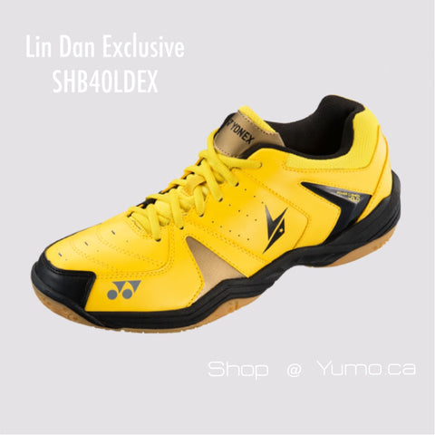 Lin Dan Exclusive II Black SHB40LDEX Badminton Shoe