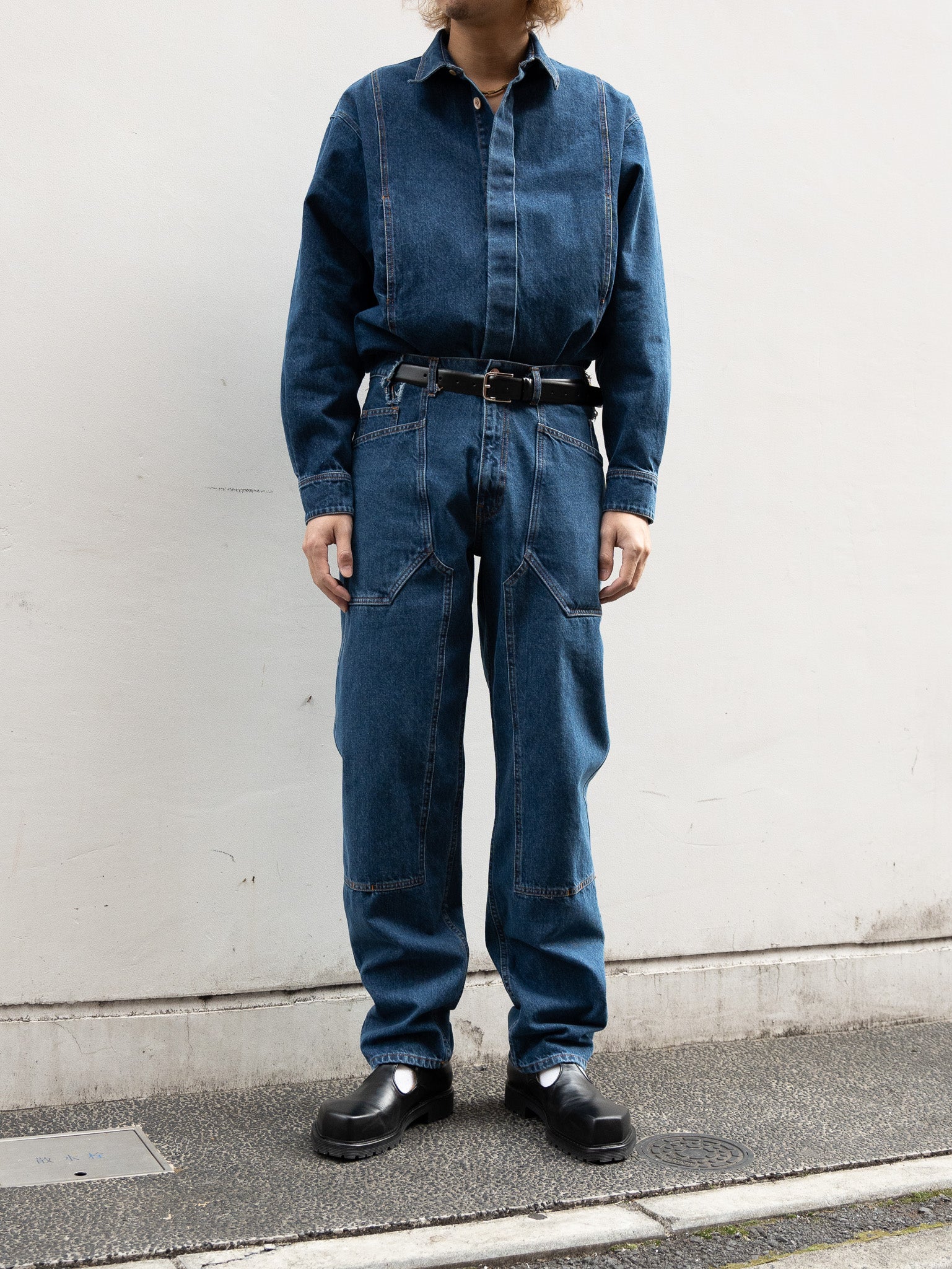 早期予約・新じゃが Magliano Supper denim Belt Pants デニムパンツ