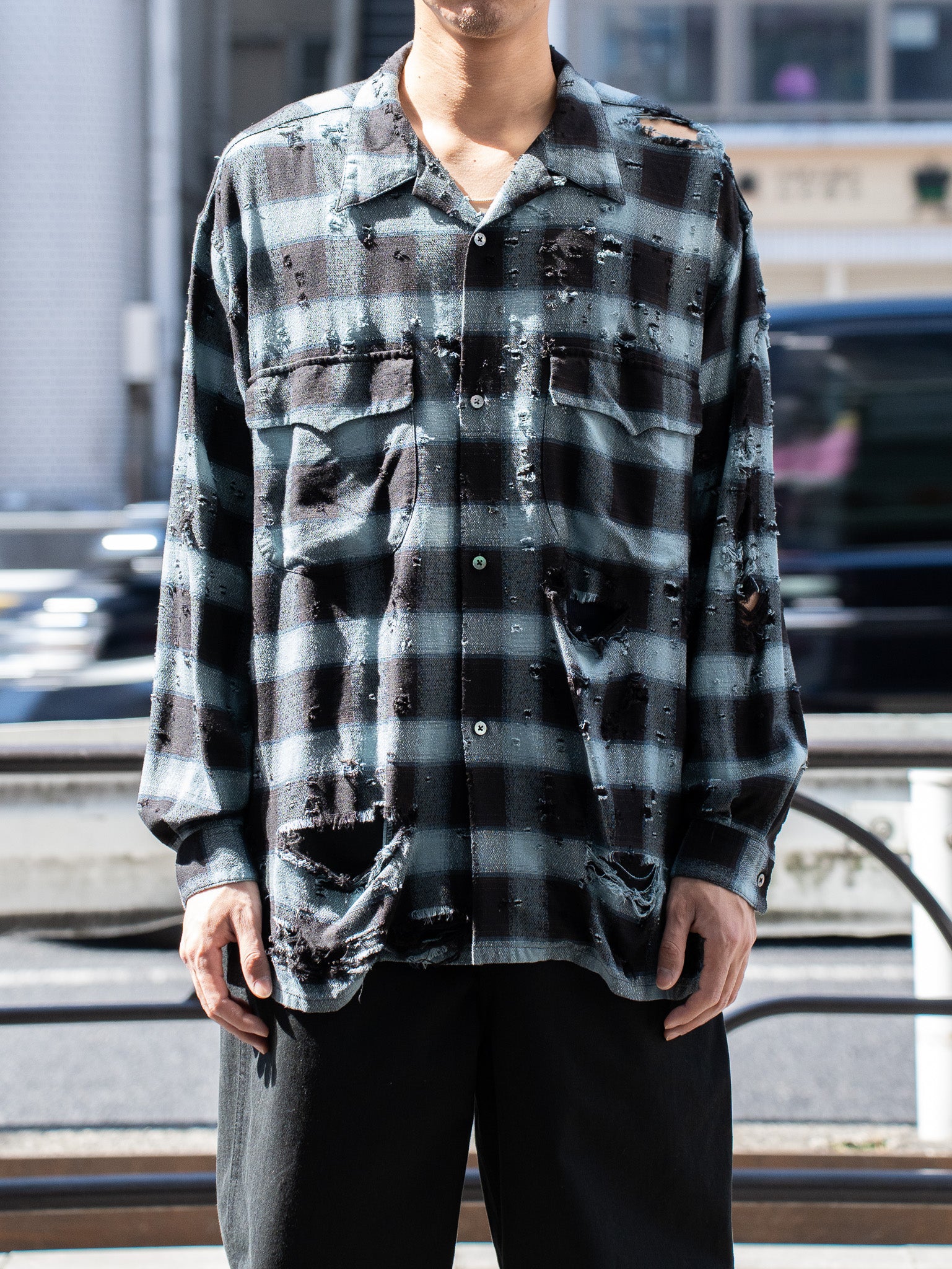 SUGARHILL】BURNT OMBRE PLAID BLOUSE | odmalihnogu.org