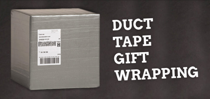 Duct Tape Gift Wrapping