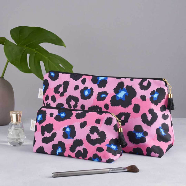 pink leopard bag