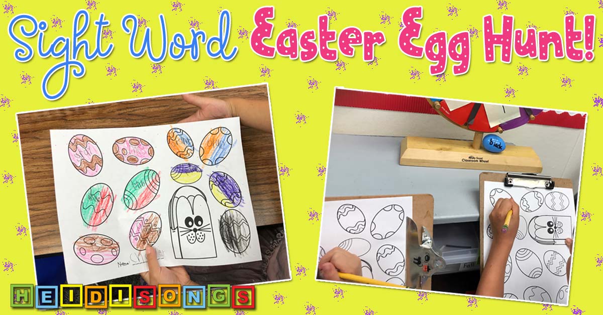 Sight Word Easter Egg Hunt!