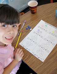 Bean Toss Addition & Subtraction Worksheets