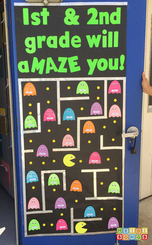 Pacman Door Finished (tutorial and free downloads!)