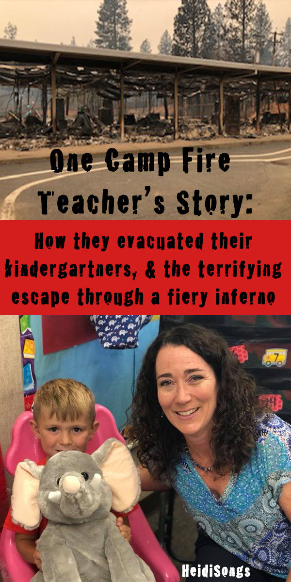 One Camp Fire Teacher's Story:  How She Evacuated Her Students and Fled Through a Fiery Inferno