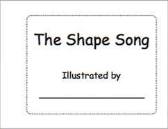 The Shape Song Book Project