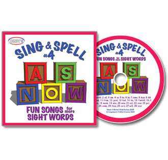 Sing & Spell the Sight Words - Volume 4 CD
