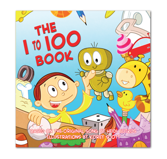 The 1-100 Counting Picture Book