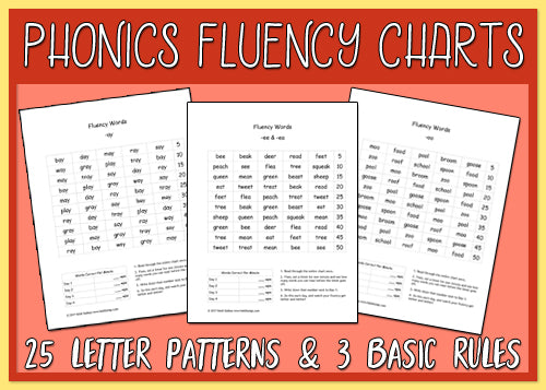 Free Printable Fluency Chart