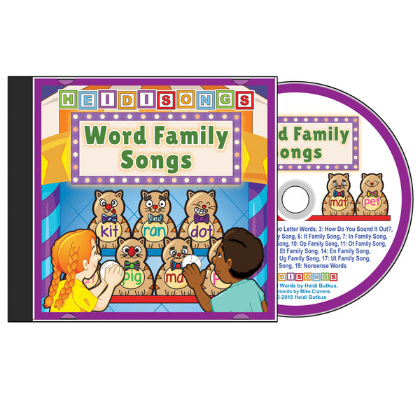Word Family Songs - Music