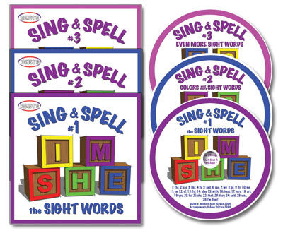 Sing & Spell 1-3 CD Collections