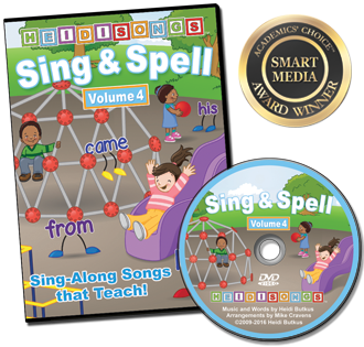 Sing & Spell the Sight Words - Volume 4 - Animated DVD